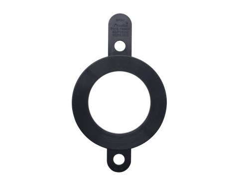 Designed EPDM Flat Rubber Gasket With 2 Alignment Bolt Holes (PUB approved for potable water)